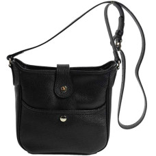 Berthille Mini Claudia Hobo Shoulder Bag Black