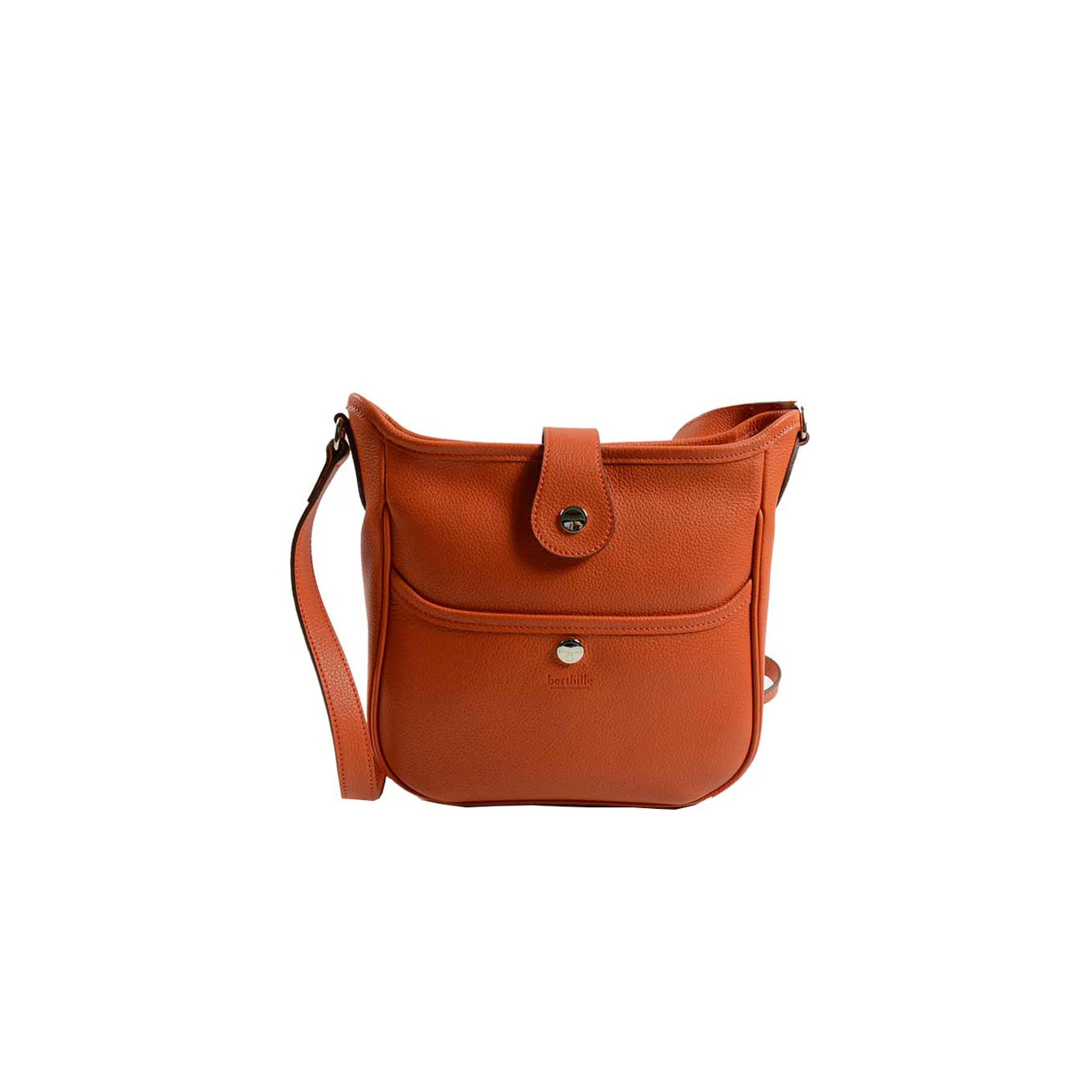 Berthille Claudia Hobo Shoulder Bag Orange