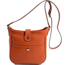 Berthille Claudia Hobo Shoulder Bag Orange