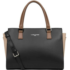 Lancaster Constance Handbag 437-03 Black Nude Mink