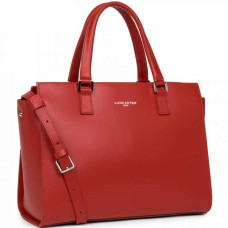 Lancaster Smooth Handbag 437-04 Red