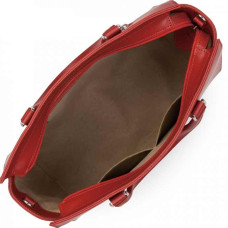 Lancaster Smooth Handbag 437-04 Red
