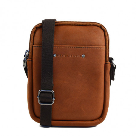 Fourès Workshops Baroudeur Mini-Cross Pouch F9007 Fawn