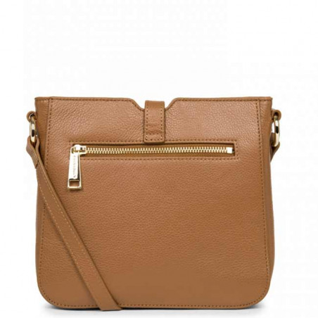 Lancaster Milano Shoulder or Crossbody Bag 547-47 Camel