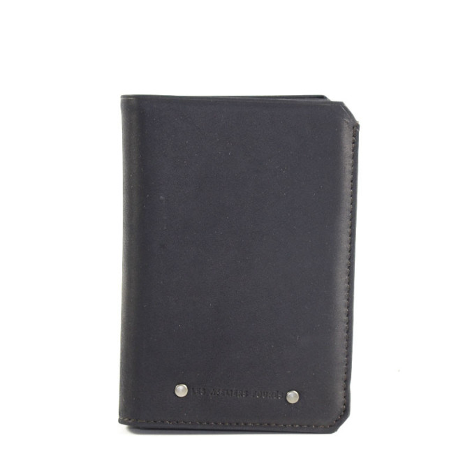 Ateliers Fourès Baroudeur Large Wallet 14 Cards F9120 Marine