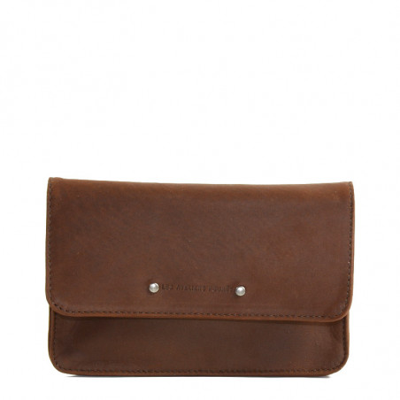 Ateliers Fourès Baroudeur Belt Pouch Minos Max F999 Cognac
