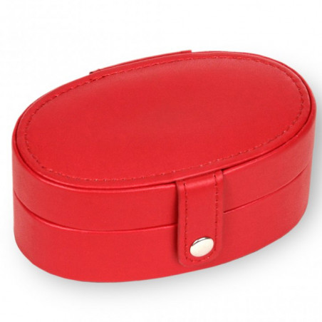 Sacher boîte à bijoux Girlie Rouge profil