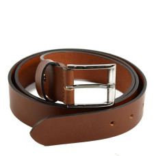 Foures Artisanal Leather Men's Baroudeur Belt F50561 Cognac