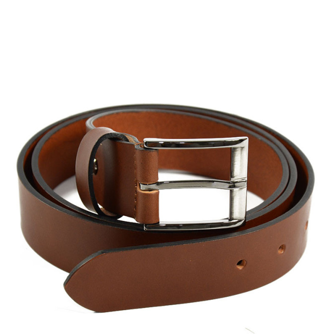 Foures Artisanal Leather Men's Baroudeur Belt F50561 Cognac