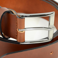 Foures Artisanal Leather Men's Baroudeur Belt F50561 Cognac