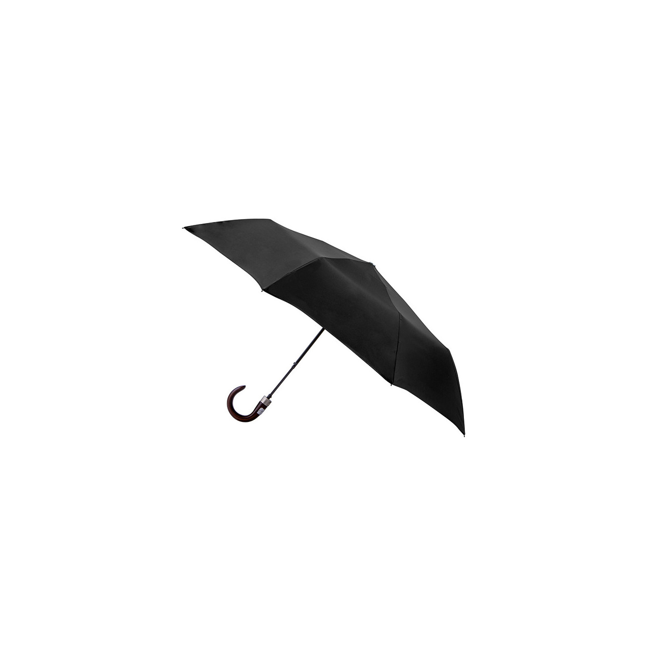 Piganiol Men's Folding Automatic Umbrella Black