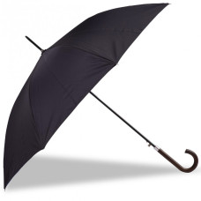 Isotoner Automatic Umbrella for Women, Black Cloud