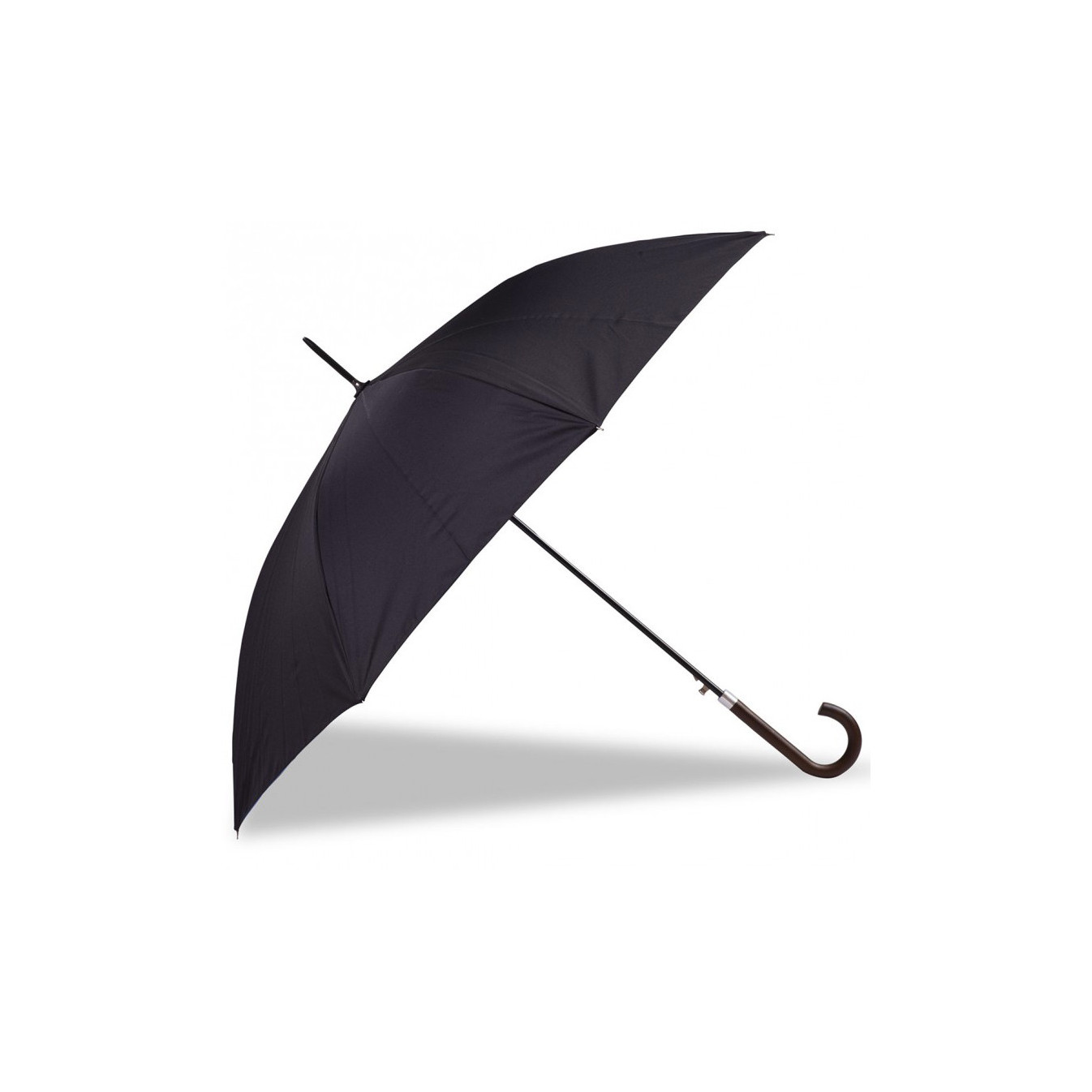Isotoner Automatic Umbrella for Women, Black Cloud