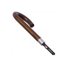 Isotoner Parapluie Femme Canne Automatique Noir Nuage