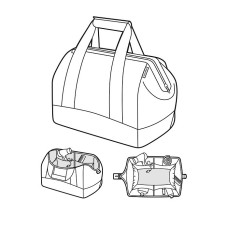 Reisenthel Travel Allrounder L Multifunctional Travel Bag Black