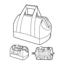 Reisenthel Travel Allrounder M Multifunctional Travel Bag Black