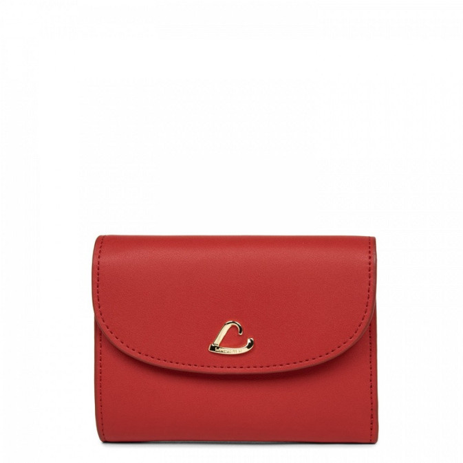 Lancaster City Back-to-Back Wallet 123-22 Red