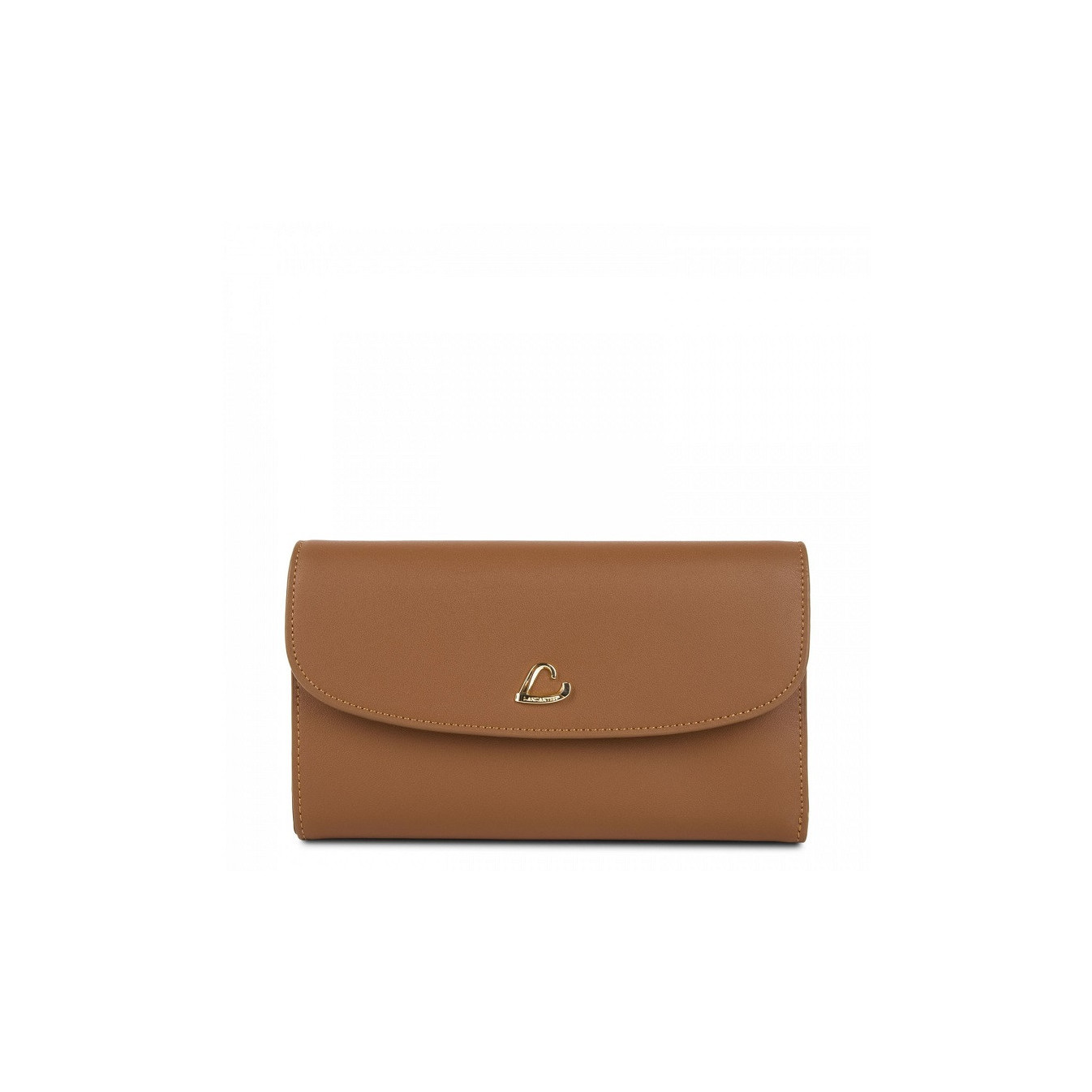 Lancaster City Companion Wallet Back-to-Back 123-23 Tan