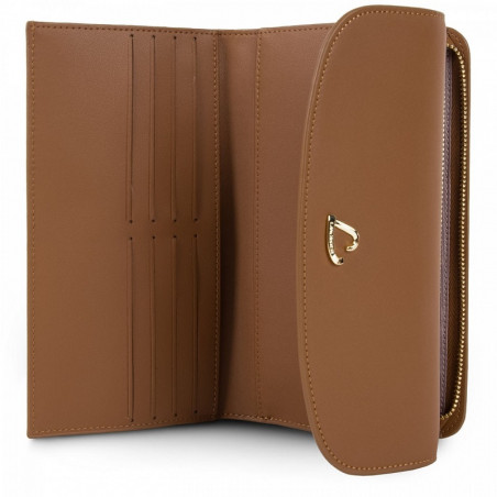 Lancaster City Companion Wallet Back-to-Back 123-23 Tan