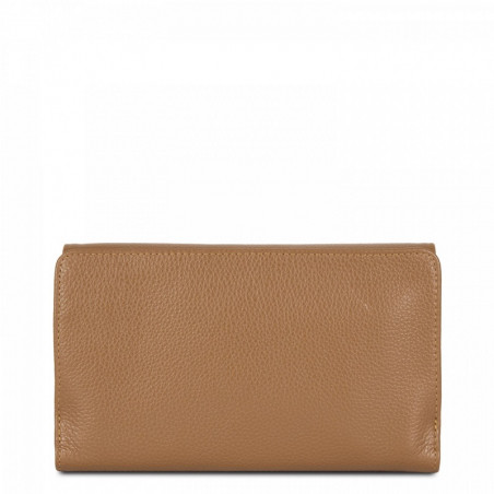 Lancaster Foulonne Double Companion Wallet 170-22 Camel