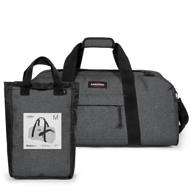 Eastpak Station + Backpack 77h Black Denim