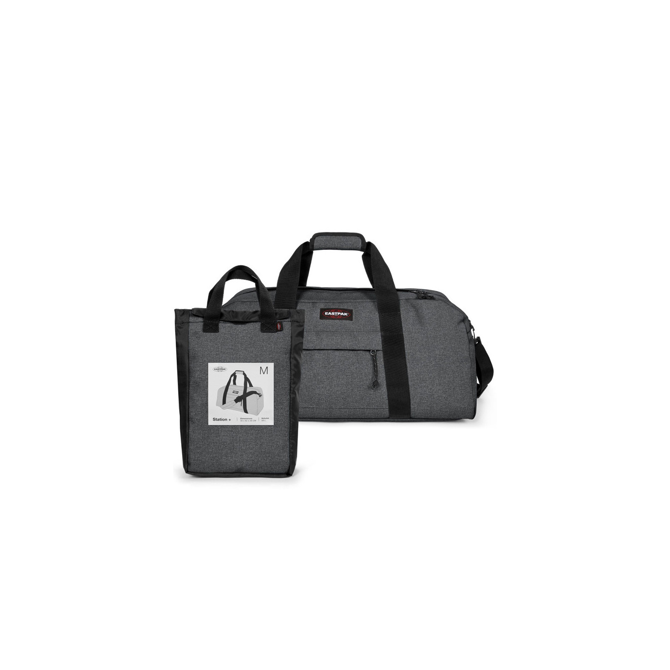 Eastpak Station + Backpack 77h Black Denim