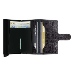 Secrid Door Miniwallet Nile Black Card