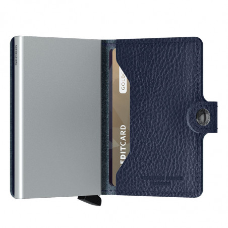 Secrid Miniwallet Veg Navy Silver Cardholder