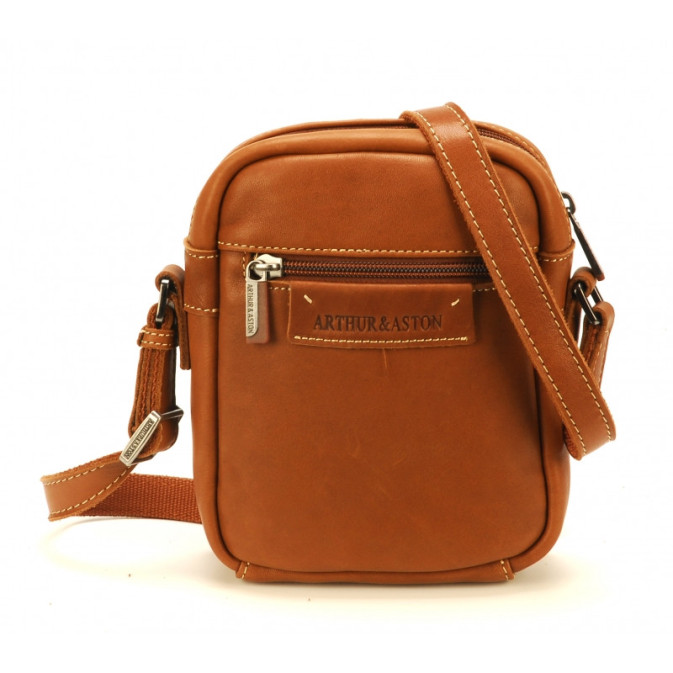 Arthur & Aston Johany Small Shoulder Bag Cognac