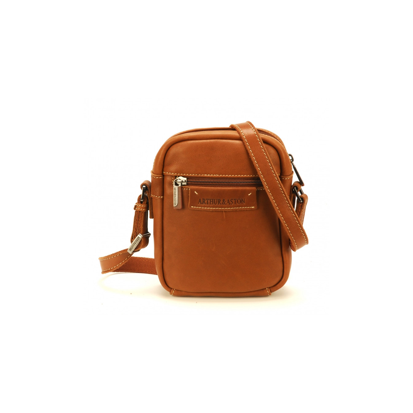 Arthur & Aston Johany Small Shoulder Bag Cognac