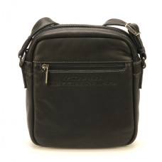 Arthur & Aston Johany Crossbody Pouch Leather Black