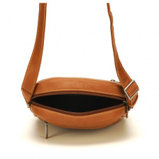 Arthur & Aston Johany Crossbody Pouch Cognac Leather