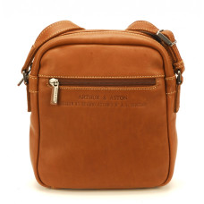 Arthur & Aston Johany Crossbody Pouch Cognac Leather