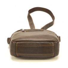 Arthur & Aston Johany Crossbody Pouch Saddle Brown Leather
