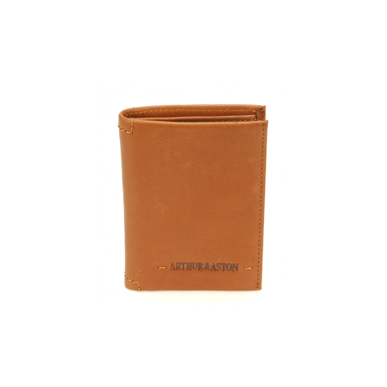 Arthur & Aston Johany Mini Card Holder Cognac Leather