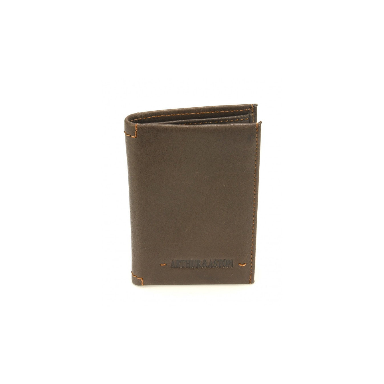 Arthur & Aston Johany Mini Card Holder Saddle Leather
