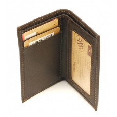 Arthur & Aston Johany Mini Card Holder Saddle Leather