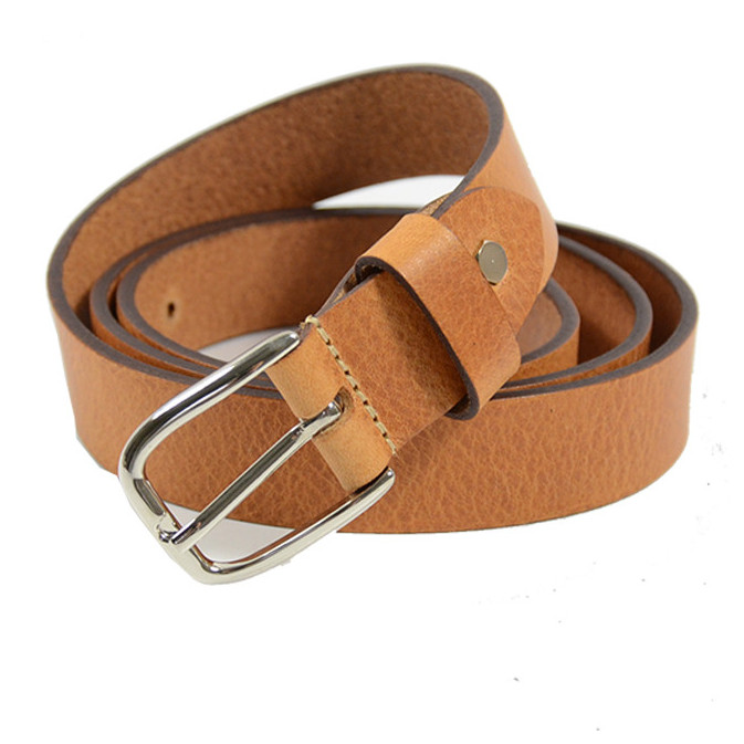Ateliers Fourès Leather Belt for Men Missouri f50620 Gold