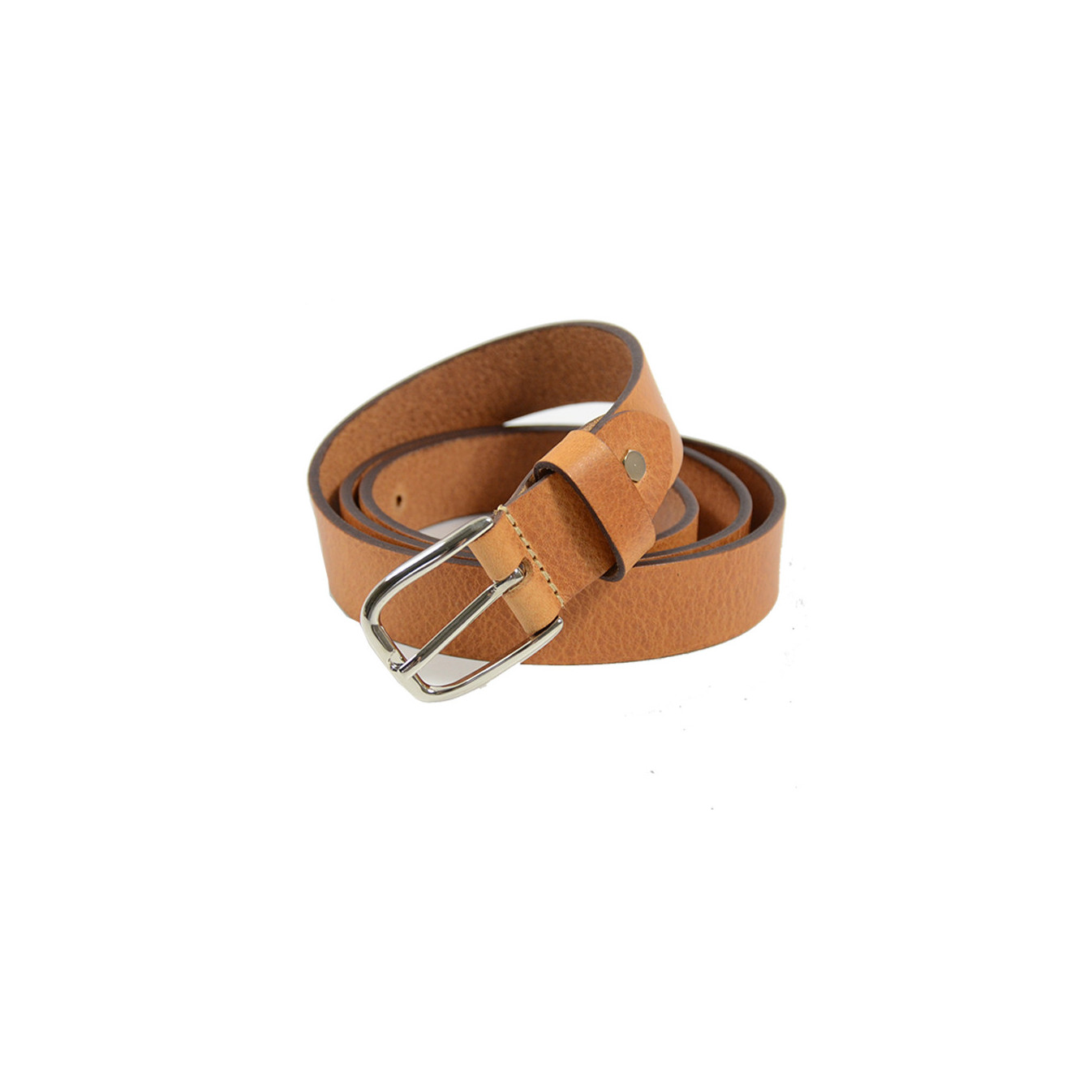 Ateliers Fourès Leather Belt for Men Missouri f50620 Gold