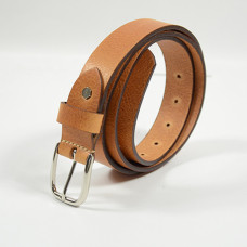 Ateliers Fourès Leather Belt for Men Missouri f50620 Gold