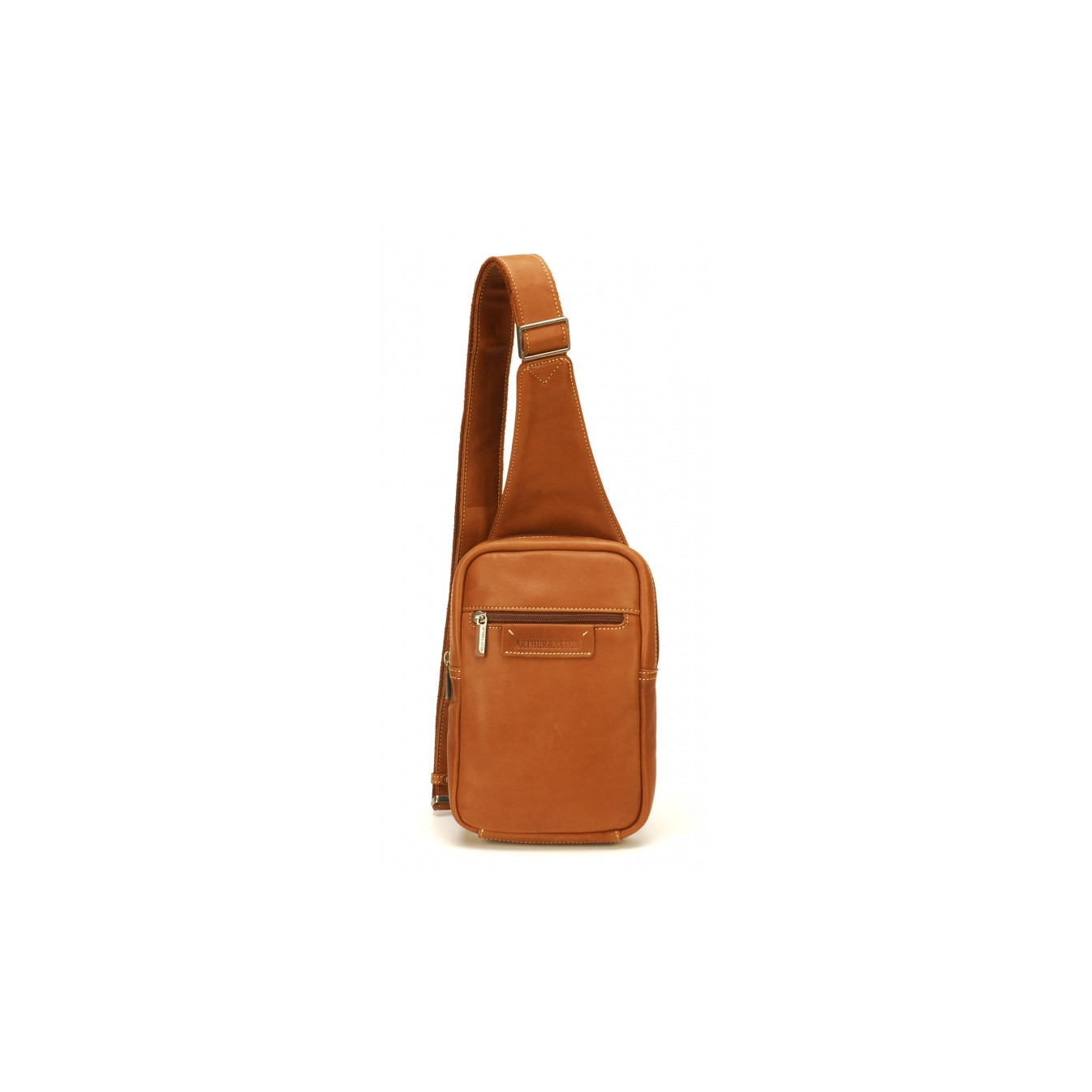 Arthur & Aston Johany Grand Body Bag Leather Cognac