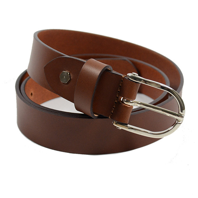 Jean Louis Fourès Baroudeuse leather Belt 25mm F50856 Cognac