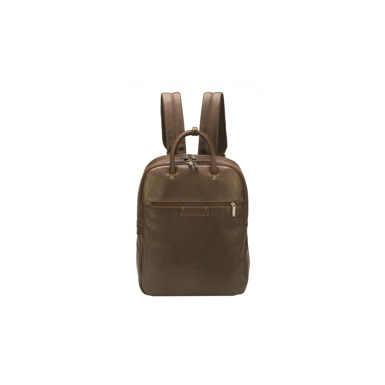 Arthur & Aston Johany Leather Satchel Chestnut