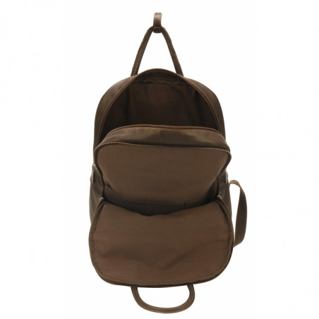 Arthur & Aston Johany Leather Satchel Chestnut