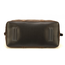 Arthur & Aston Johany Soft Leather Travel Bag Chestnut
