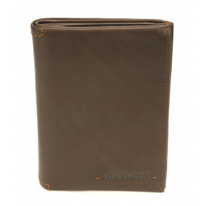 Arthur & Aston Johany Men's Leather Wallet Chestnut