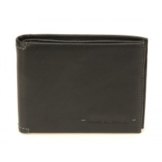 Arthur & Aston Johany Italian Leather Wallet Black