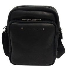 Fourès Workshops Baroudeur Double Compartment Pouch F9403 Black