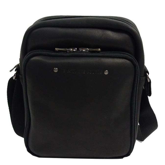 Fourès Workshops Baroudeur Double Compartment Pouch F9403 Black