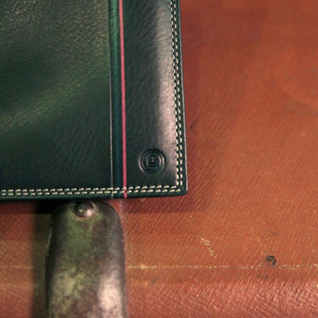 Serge Blanco Vancouver Grand leather Wallet VAN21021 Black